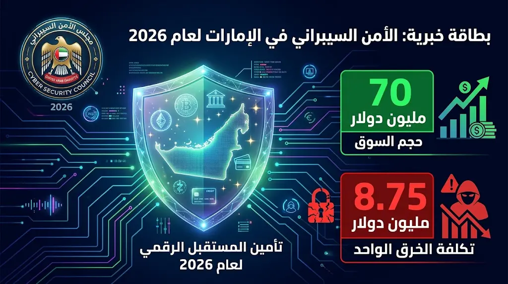 80% من مؤسسات الإمارات تدرج التأمين السيبراني في استراتيجياتها لمواجهة هجمات تكلف 8.75 مليون دولار