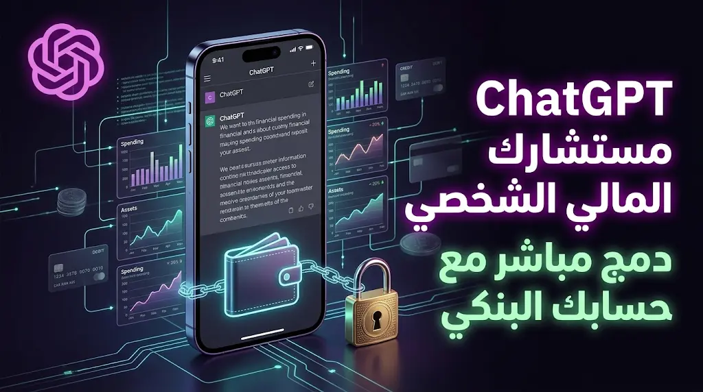 OpenAI تطلق رسمياً ميزة دمج ChatGPT مع الحسابات البنكية لتحويله إلى مستشار مالي شخصي