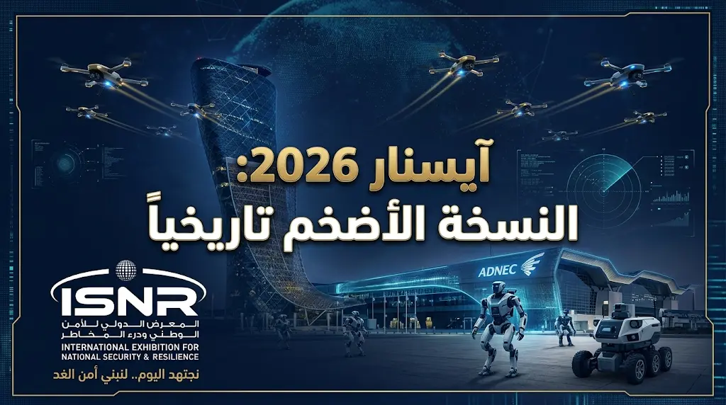 آيسنار 2026 يجمع قادة الأمن العالمي في أبوظبي لاستعراض أحدث تقنيات الذكاء الاصطناعي والروبوتات