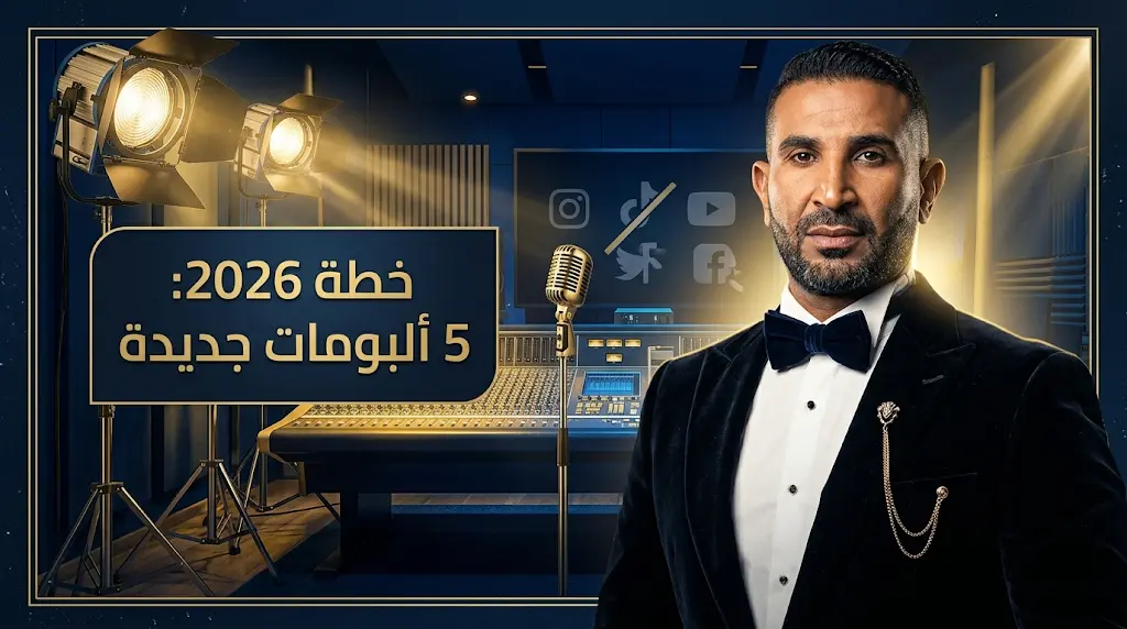 أحمد سعد يعلن خطة فنية ضخمة بـ 5 ألبومات وتعاون سينمائي مع طارق العريان بعد الانفصال الرسمي