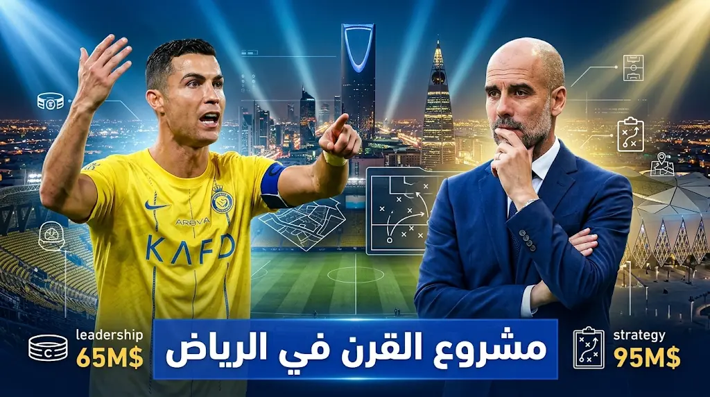 إدارة النصر ترصد مبلغا خرافيا للجمع بين فكر غوارديولا وتأثير رونالدو في فريق واحد