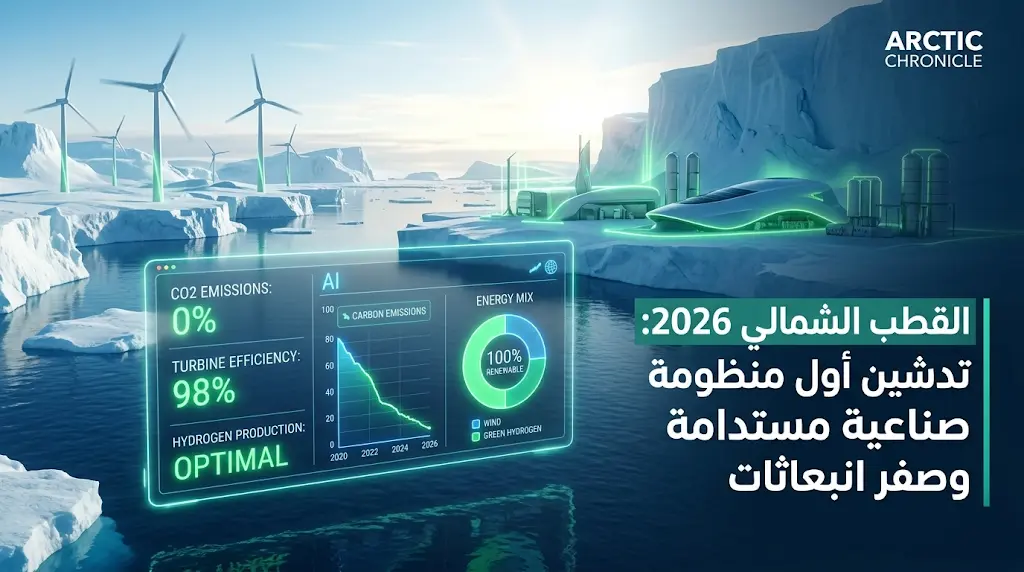 إطلاق أول منظومة صناعية مستدامة في القطب الشمالي بتكنولوجيا صفر انبعاثات
