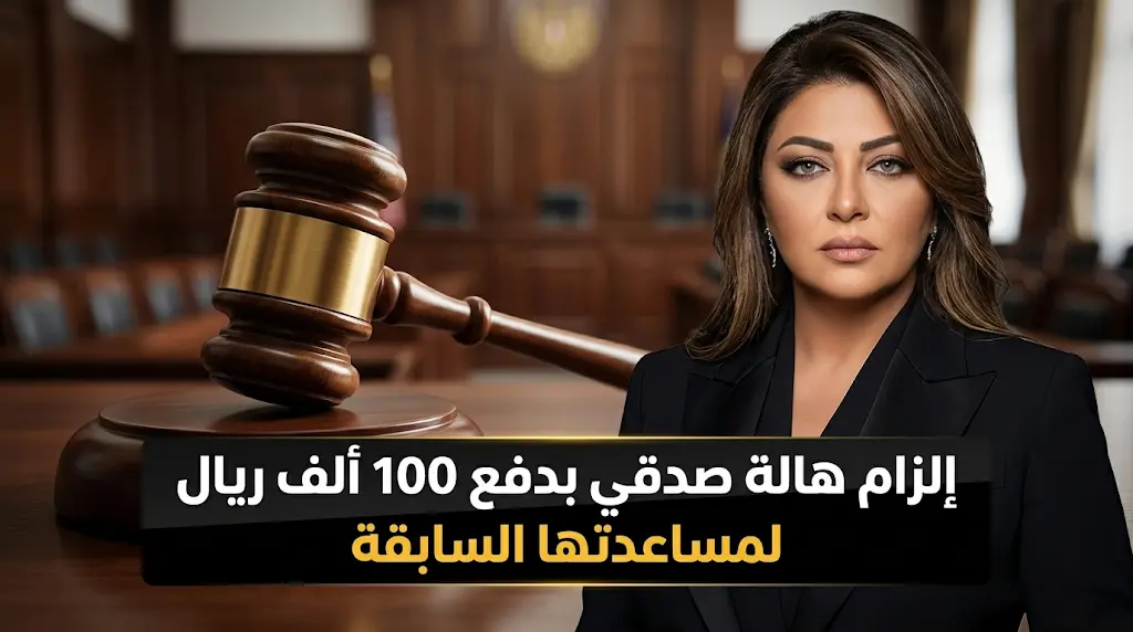 إلزام الفنانة هالة صدقي بسداد 100 ألف ريال لمساعدتها السابقة بقرار قضائي بات بعد نزاع طويل على جائزة برنامج شكرا مليون