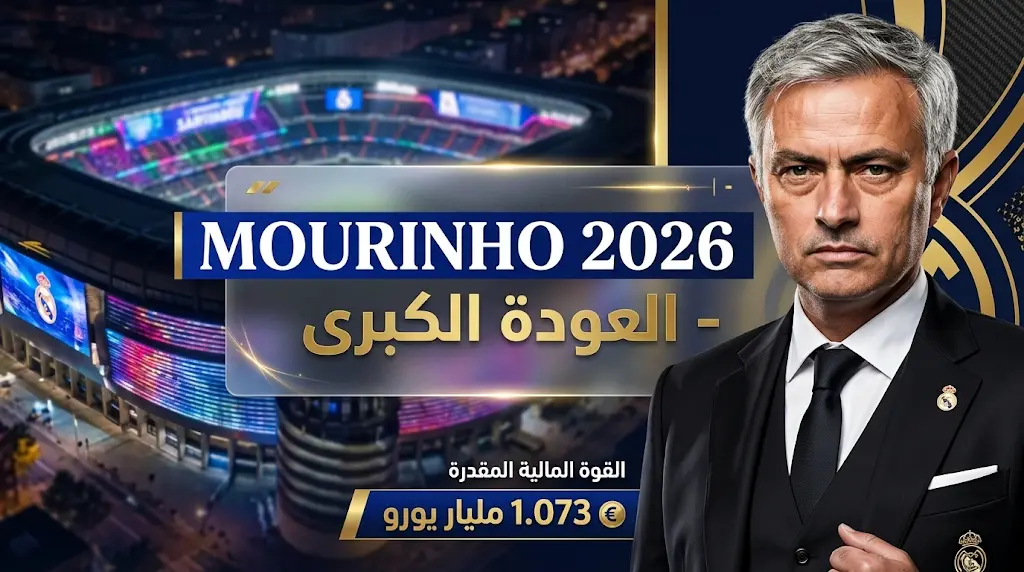 اتفاق نهائي يقضي بعودة جوزيه مورينيو لقيادة ريال مدريد فنياً في ميركاتو 2026