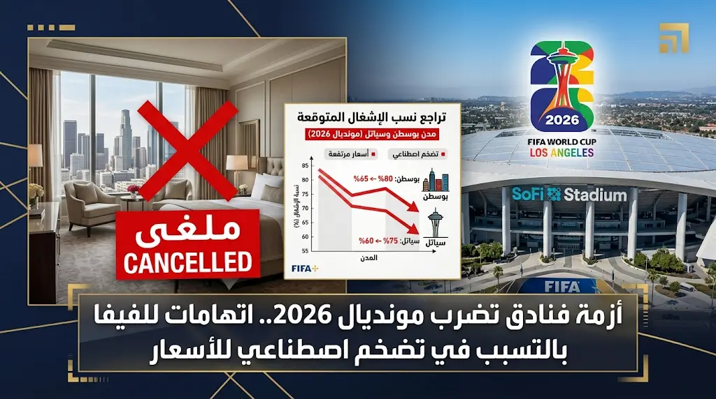 اتهامات "غش" تلاحق الفيفا بسبب أزمة فنادق مونديال 2026 وتراجع حاد في نسب الإشغال بأمريكا