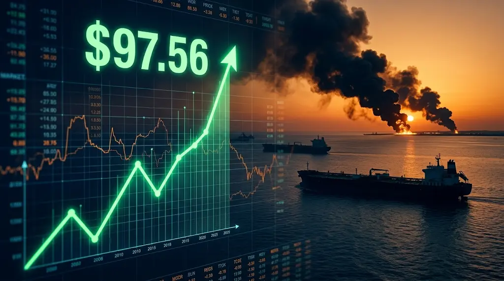 ارتفاع حاد في أسعار خام برنت عقب استهداف عمليات أمريكية لمنصات صواريخ وقوارب ألغام إيرانية