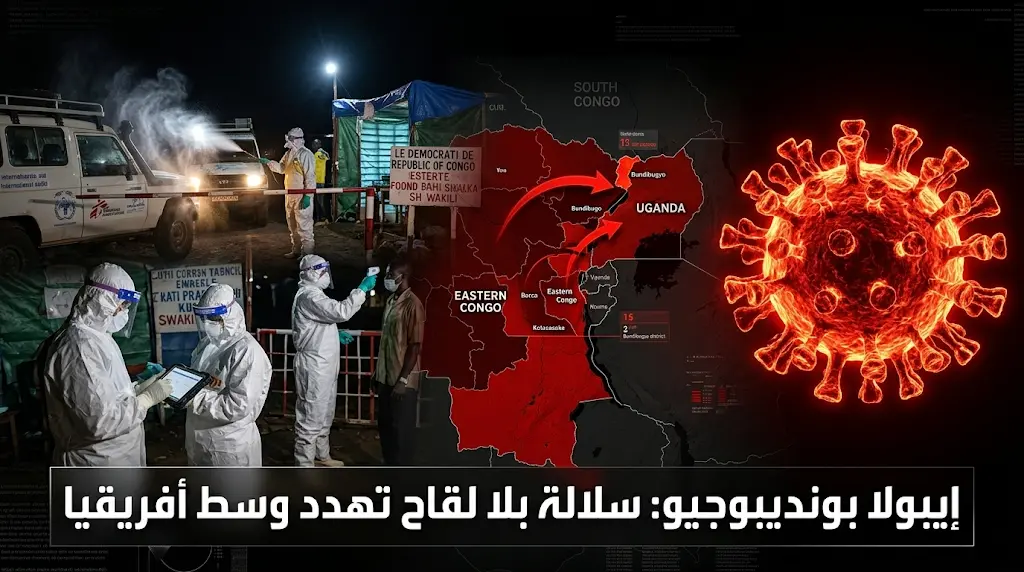 استنفار صحي عالمي بعد تفشي سلالة نادرة من فيروس إيبولا لا لقاح لها في الكونغو الديمقراطية وأوغندا