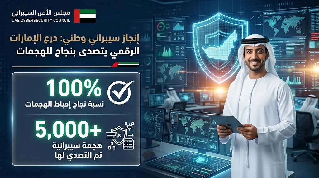الإمارات تحبط أكثر من 5000 هجمة سيبرانية بنسبة نجاح 100% خلال اليوم الأول من معرض آيسنار 2026