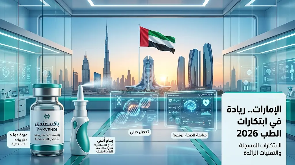 الإمارات تسبق العالم في 2026 وتمنح الموافقة الرسمية لعقار باكسفندي لعلاج ضغط الدم المرتفع