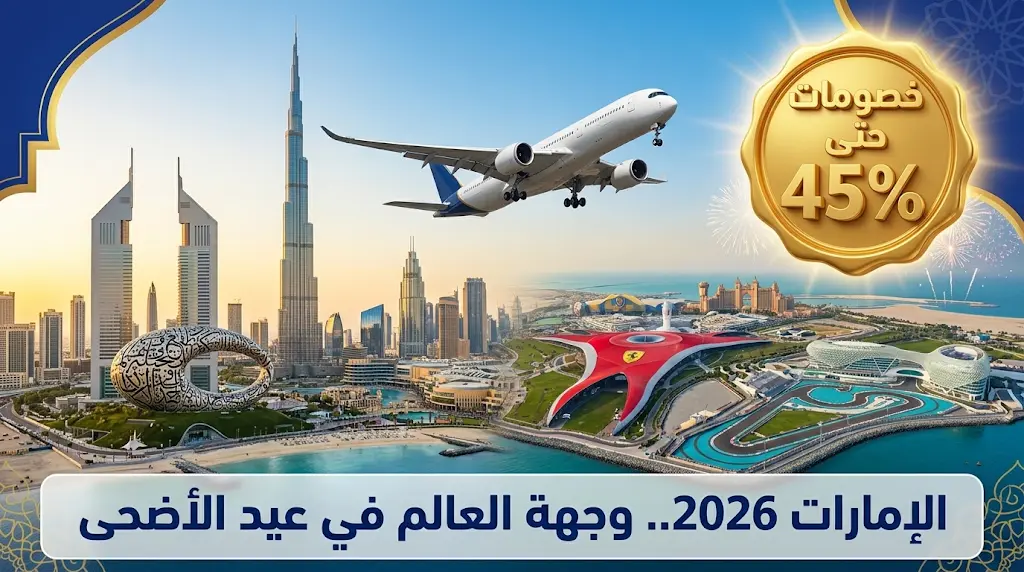 الإمارات تستعد لاستقبال عيد الأضحى 2026 بخصومات فندقية 45% وزخم سياحي واسع