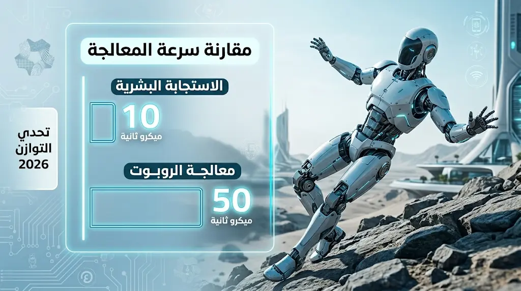 الإنسان ضد الروبوت.. بيانات مايو 2026 تكشف تفوق الاستجابة العصبية على خوارزميات التوازن