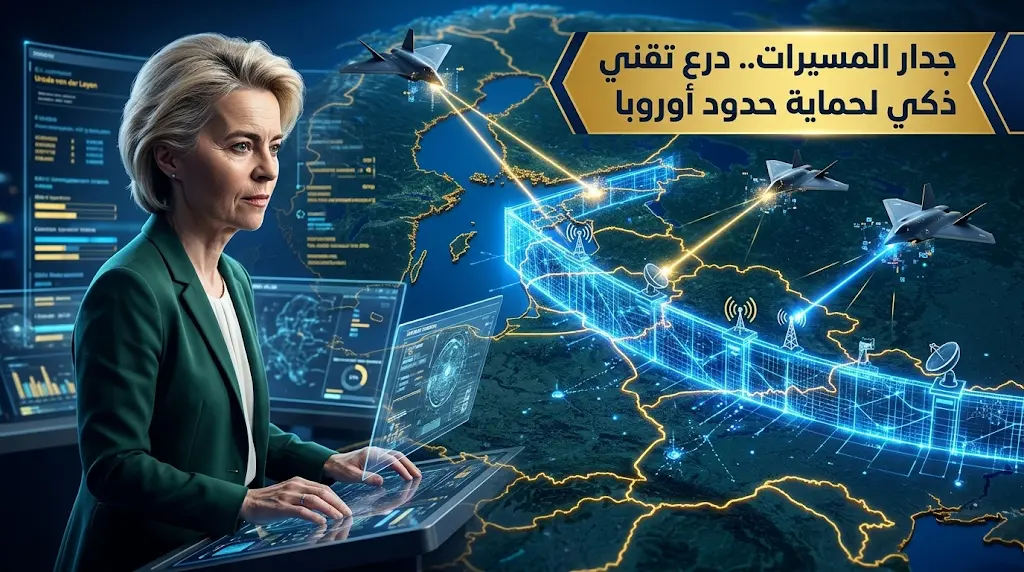 الاتحاد الأوروبي يبني درعاً تقنياً بالذكاء الاصطناعي لتأمين الحدود الشرقية ضد تهديدات الطائرات المسيرة