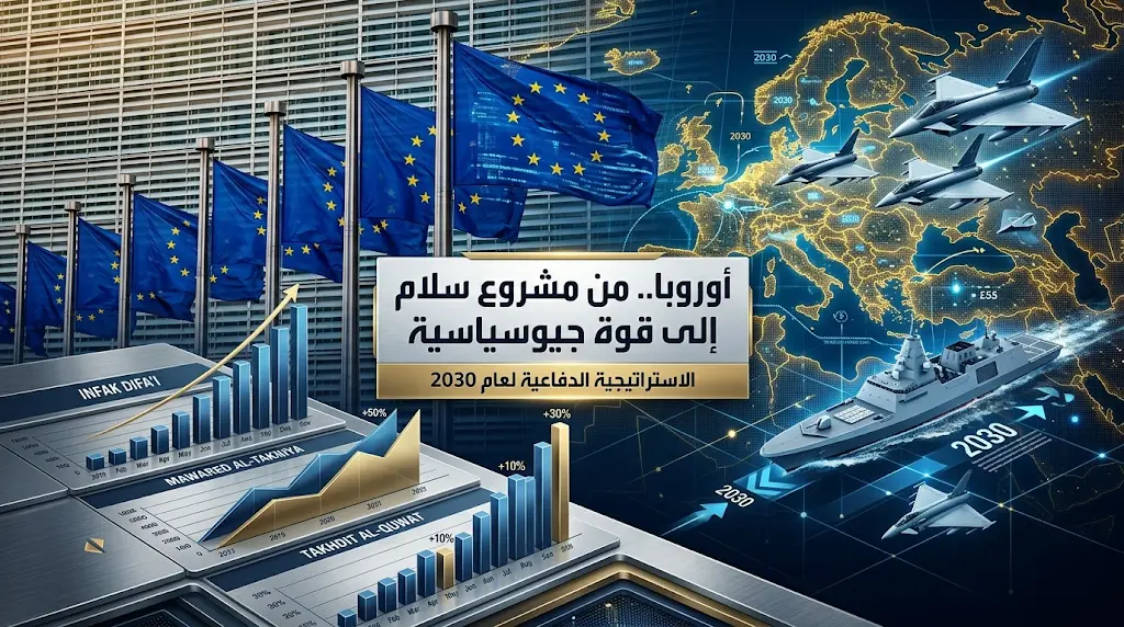 الاتحاد الأوروبي يتحول من مشروع سلام إلى قوة جيوسياسية لتعزيز السيادة العسكرية وحماية المصالح الدولية