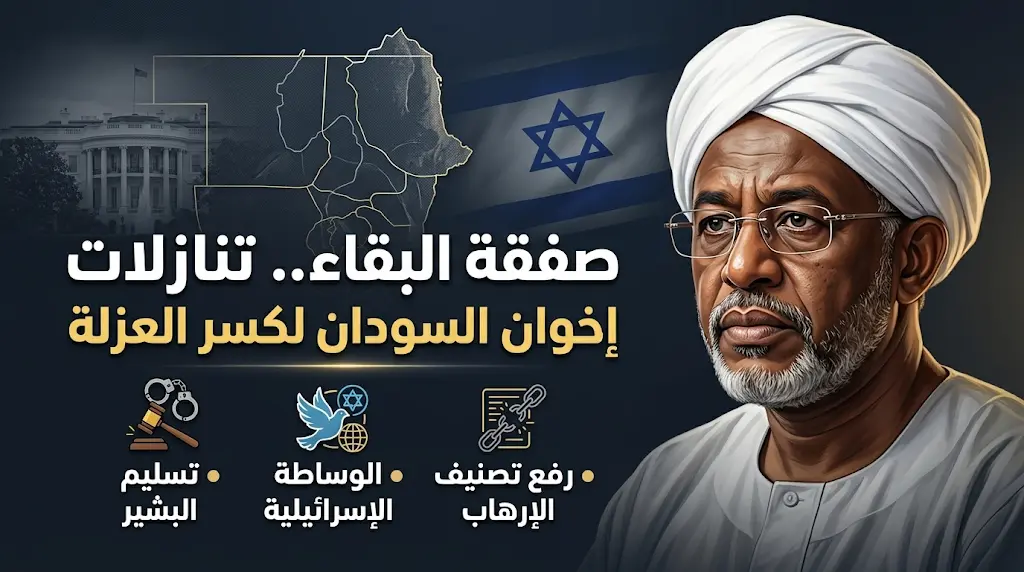 الحركة الإسلامية في السودان تبدي استعدادها لتسليم البشير للجنائية الدولية مقابل رفع تصنيف الإرهاب الأمريكي