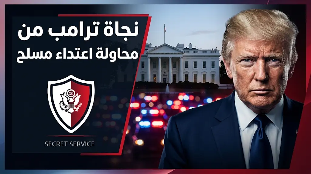 الرئيس ترامب ينجو من محاولة اعتداء جديدة بعد تصفية مسلح حاول اقتحام البيت الأبيض