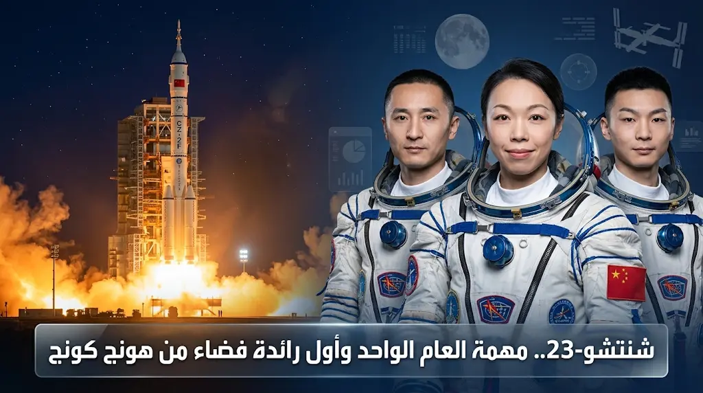الصين تطلق شنتشو-23 اليوم في مهمة تاريخية تشمل بقاء رائد فضاء في المدار لمدة عام كامل