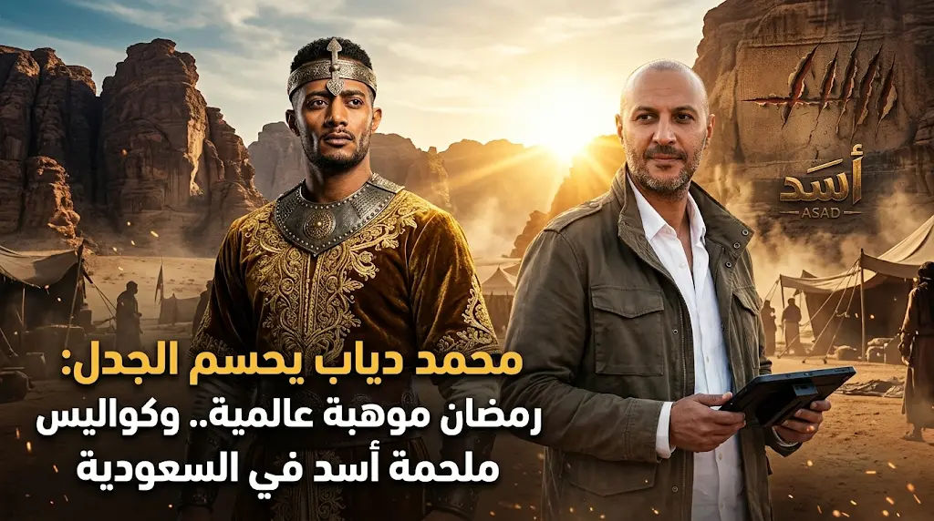 المخرج محمد دياب يكشف حقيقة الخلاف مع محمد رمضان وتفاصيل تصوير فيلم أسد في السعودية