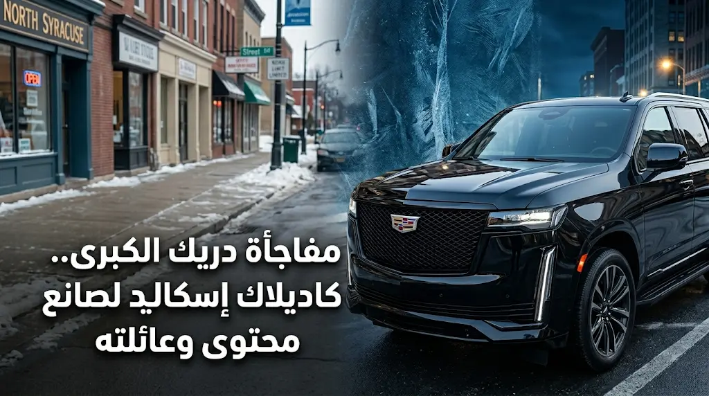 النجم العالمي دريك يفاجئ عائلة صانع المحتوى NYFlavaaa بسيارة كاديلاك إسكاليد في زيارة غير معلنة