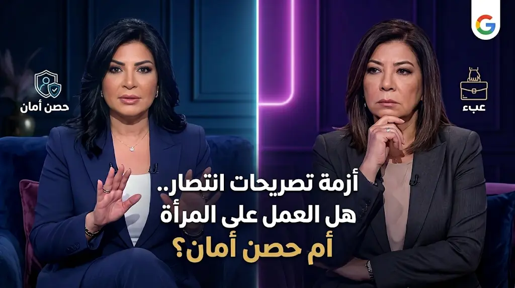 انتصار تثير الجدل بتصريحات صادمة حول عمل المرأة ومنى الشاذلي ترد بقوة خلال برنامج معكم