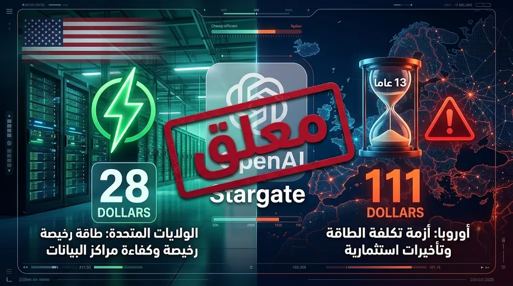 انسحاب OpenAI من مشروع Stargate في بريطانيا يدق جرس الإنذار حول مستقبل الاستثمارات التقنية في أوروبا