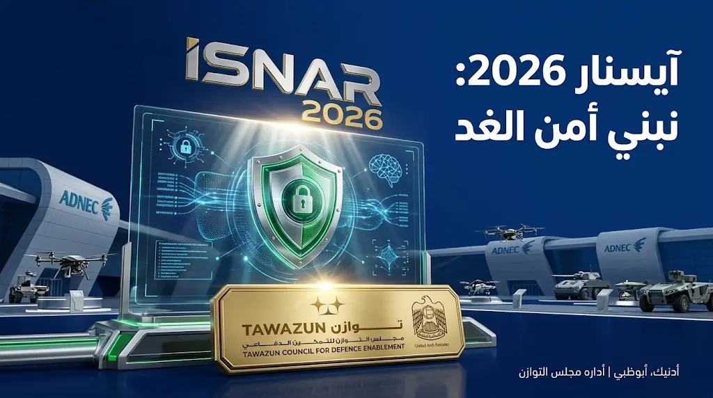 انطلاق فعاليات معرض آيسنار 2026 في أبوظبي غداً بمشاركة استراتيجية لمجلس التوازن لتعزيز الصناعات الدفاعية