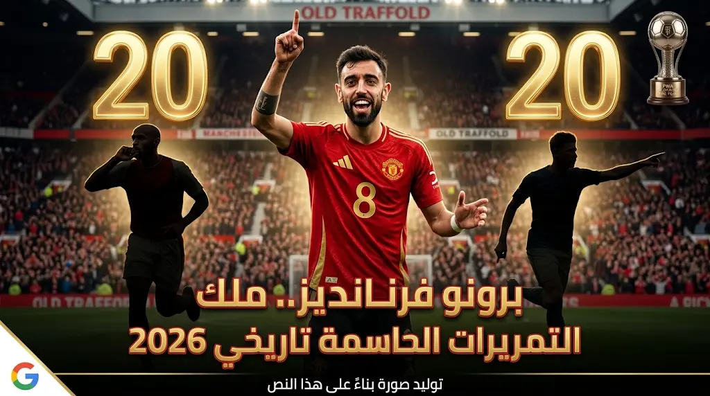 برونو فرنانديز يتوج بجائزة لاعب الموسم من رابطة الكتاب الرياضيين ويعادل رقم هنري ودي بروين التاريخي