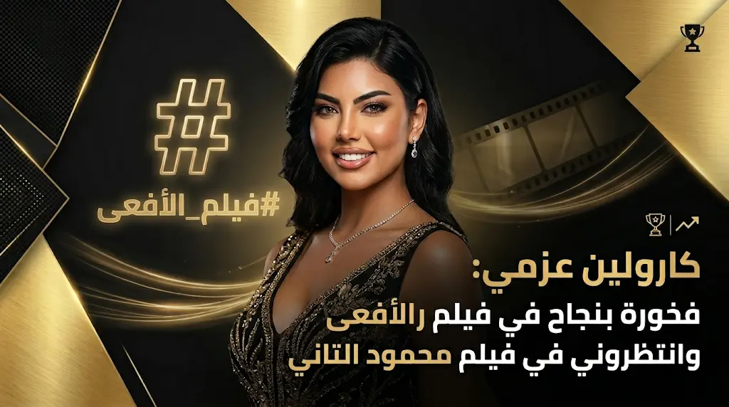 بعد نجاح مسلسل رأس الأفعى كارولين عزمي تستعد لفيلم محمود التاني وتوجه رسالة خاصة للزعيم عادل إمام في عيد ميلاده