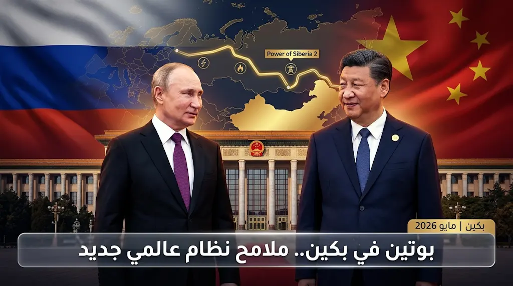 بوتين يصل بكين لإطلاق شراكة العقد القادم وتوقيع إعلان تاريخي حول النظام العالمي متعدد الأقطاب