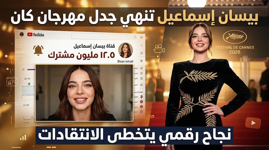 بيسان إسماعيل تنهي جدل مهرجان كان السينمائي 2026 برد حاسم وتستعد لإطلاق أغنية نجمة