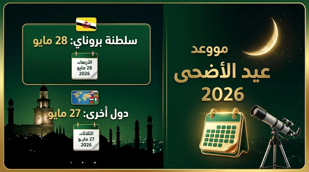تباين في رؤية هلال ذي الحجة 1447 بين الدول الإسلامية وسلطنة بروناي تحسم موعد عيد الأضحى 2026