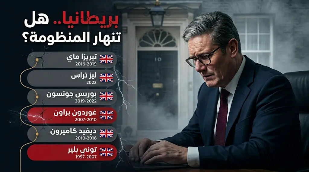 تحذيرات من انهيار المنظومة السياسية البريطانية وشبح الجمهورية الرابعة يطارد حكومة كير ستارمر