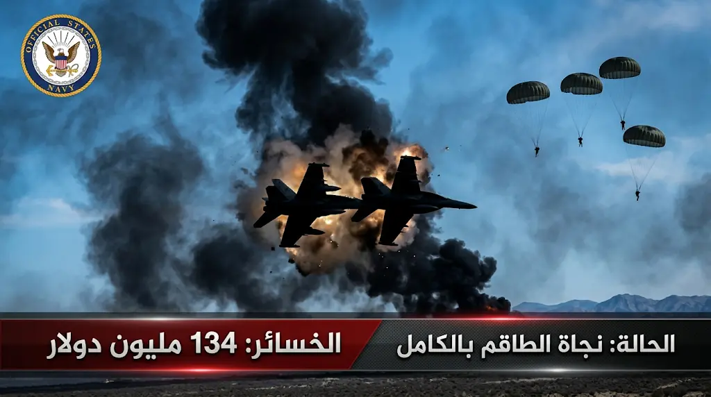 تحطم مقاتلتي حرب إلكترونية بقيمة 134 مليون دولار في أيداهو ونجاة 4 طيارين من الموت
