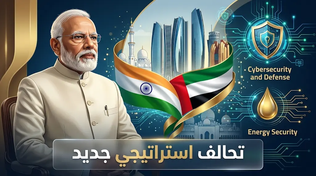تحول جذري في العلاقات الهندية الإماراتية نحو تحالف أمني وتكنولوجي واسع بعد زيارة مودي لأبوظبي