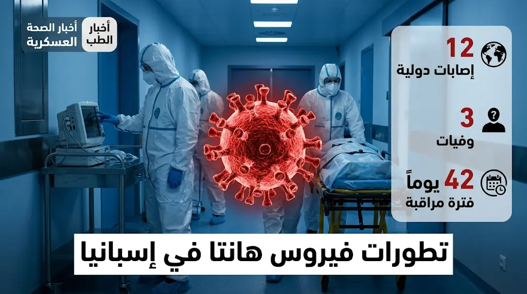 تسجيل إصابة ثانية بفيروس الأنديز في إسبانيا ووضع 14 مواطناً تحت المراقبة الطبية لمدة 42 يوماً