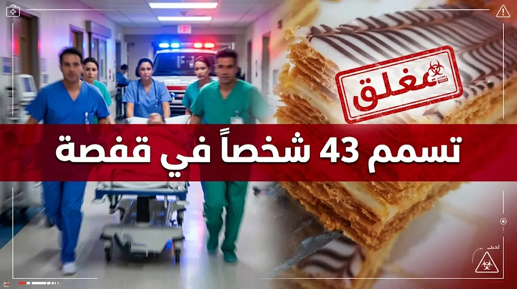 تسمم 43 شخصاً في قفصة التونسية بسبب حلويات "ميلفاي" ملوثة والنيابة العامة تفتح تحقيقاً عاجلاً