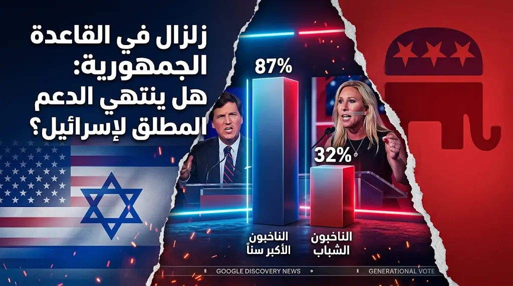 تصدعات عميقة في القاعدة الانتخابية للحزب الجمهوري تهدد التحالف التاريخي بين واشنطن وتل أبيب