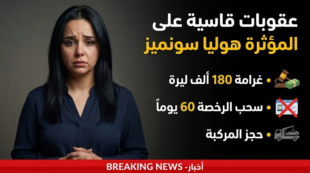 تغريم المؤثرة التركية هوليا سونميز 180 ألف ليرة وسحب رخصتها بعد واقعة النطحة الشهيرة في إسطنبول