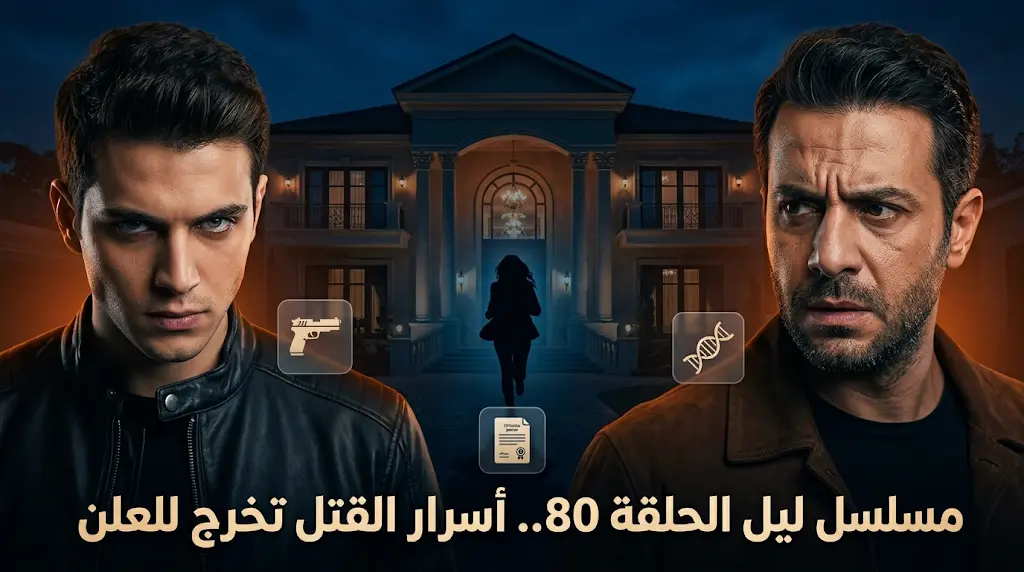 تهديدات بكشف جريمة مقتل نورس والعثور على سلاح غامض في مسلسل ليل الحلقة 80 اليوم