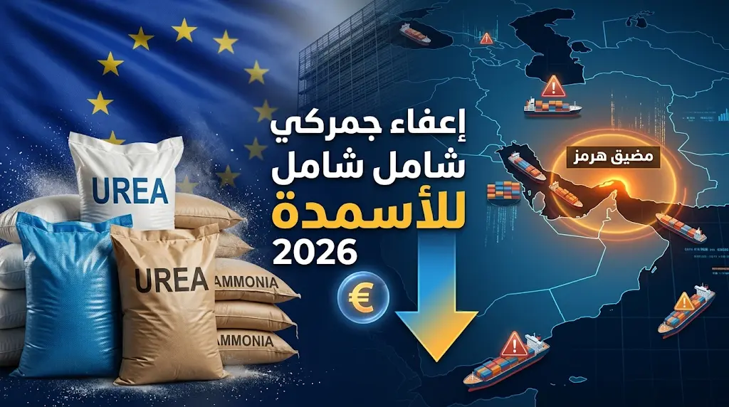 توفيراً لـ 60 مليون يورو.. قرار أوروبي بتجميد رسوم الأسمدة لتفادي "كارثة زراعية" بسبب إغلاق مضيق هرمز