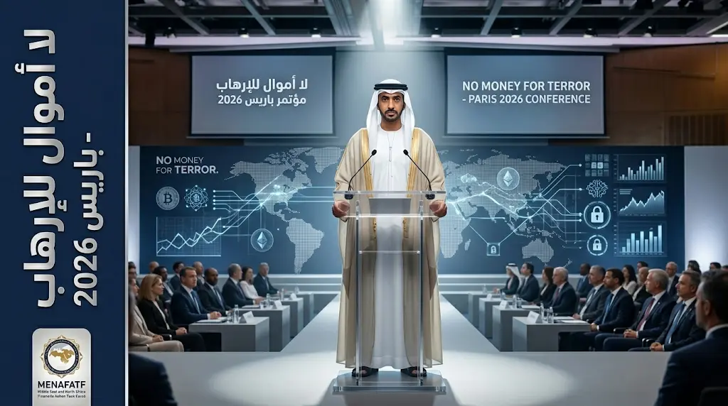 حامد الزعابي يستعرض أولويات مينافاتف لعام 2026 لمواجهة مخاطر الذكاء الاصطناعي والأصول الافتراضية بمؤتمر باريس