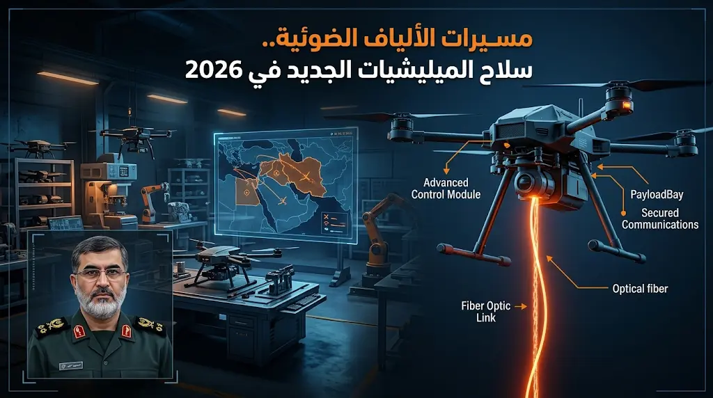 حزب الله يعلن دخول مسيرات الألياف الضوئية الخدمة الفعلية لتعزيز القدرة على الإفلات من الرادارات وأنظمة الدفاع الجوي