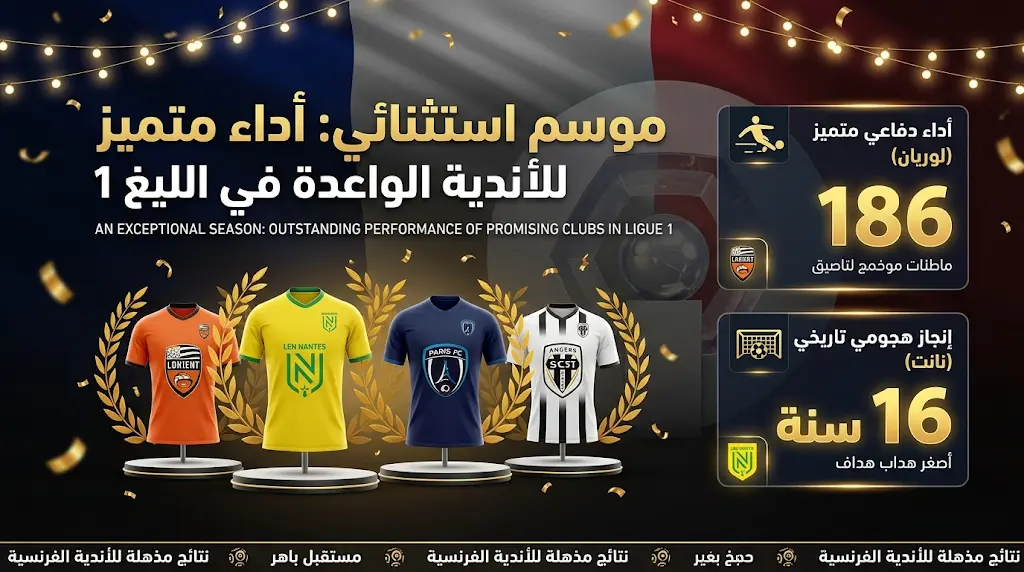 حصاد الدوري الفرنسي 2025-2026: هيمنة عربية على لغة الأرقام وتألق لافت للطالبي ومسلوب وكبال