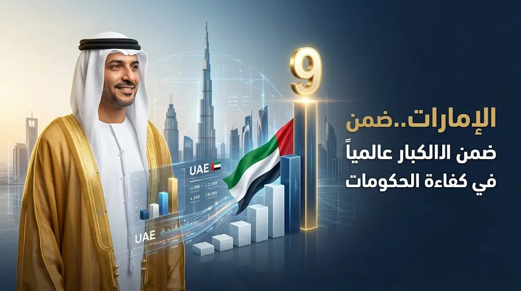 حكومة الإمارات تتصدر العالم في الابتكار وفائض الميزانية وتقفز للمركز التاسع عالمياً بمؤشر تشاندلر للحوكمة