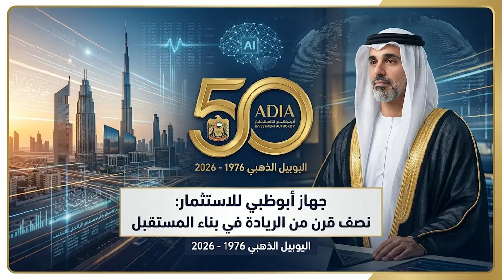 خالد بن محمد بن زايد يؤكد أن اليوبيل الذهبي لجهاز أبوظبي للاستثمار يمثل محطة تاريخية في رحلة النهضة الاقتصادية