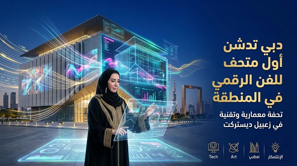 دبي تفتتح أول متحف للفن الرقمي في المنطقة لدمج الإبداع بأحدث التقنيات العالمية