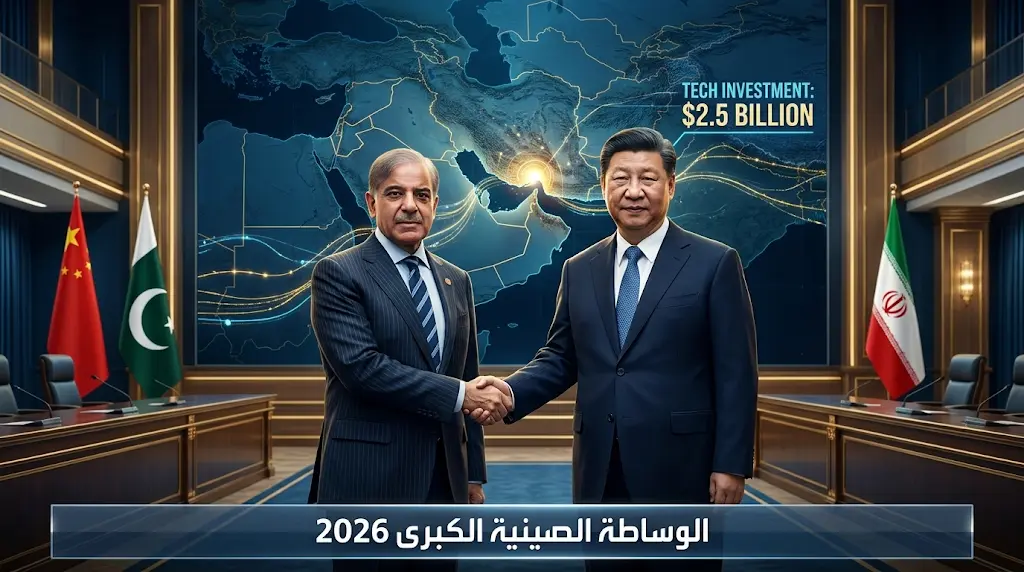 دخول الصين رسمياً كطرف وسيط بين واشنطن وطهران لتأمين الممرات المائية الدولية وحماية الاقتصاد العالمي