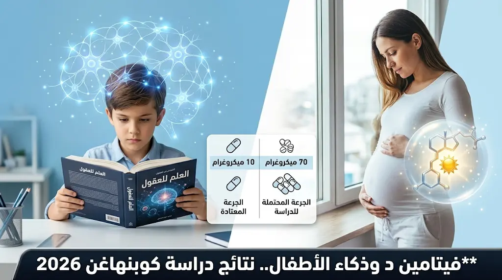 دراسة دنماركية حديثة تربط بين تناول الحوامل لجرعات عالية من فيتامين د وتحسن مهارات الذاكرة لدى أطفالهن