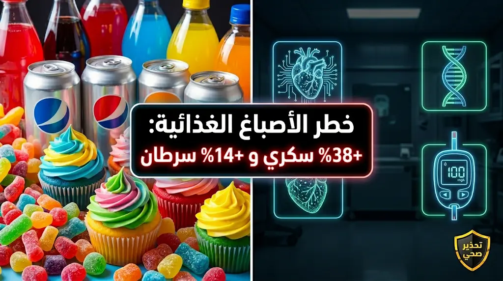 دراسة فرنسية: الأصباغ الغذائية ترفع خطر الإصابة بداء السكري بنسبة 38% والسرطان بنسبة 14%