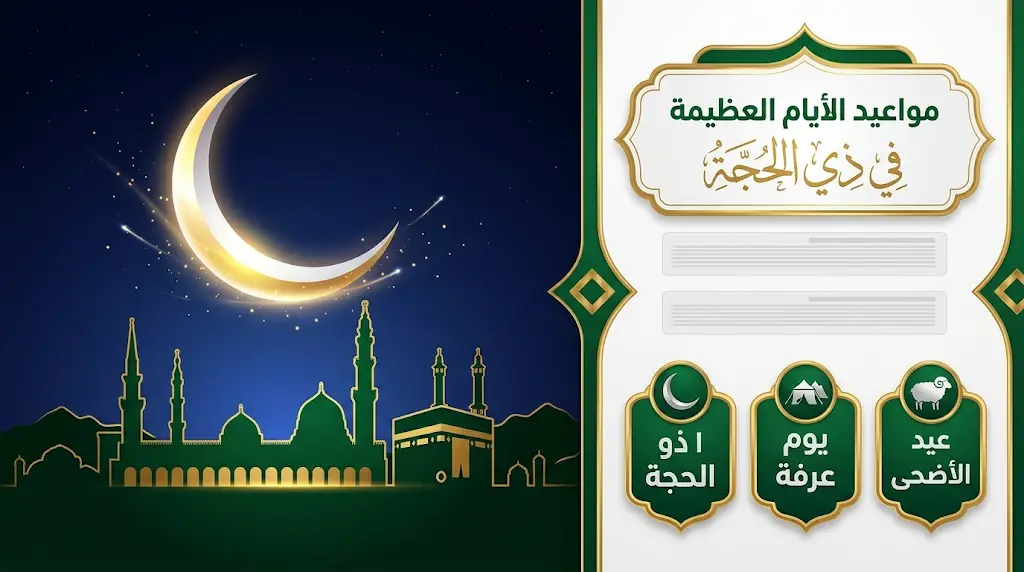 رسمياً.. الإثنين غرة ذي الحجة 1447 والثلاثاء 26 مايو يوم عرفة والأربعاء أول أيام عيد الأضحى