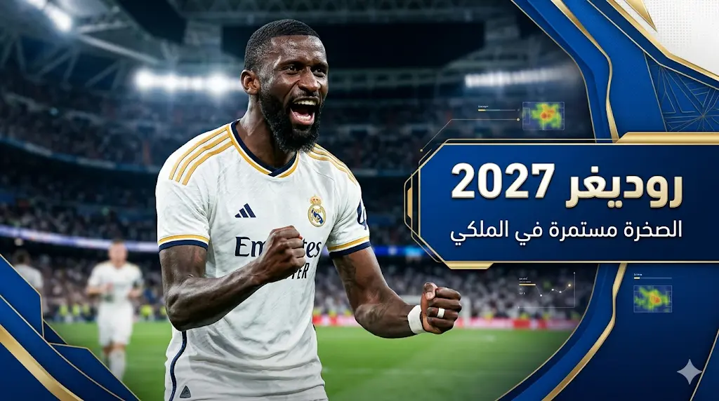 روديغر يحسم مستقبله مع ريال مدريد ويمدد عقده حتى 2027 بعد رفض العروض السعودية والإيطالية
